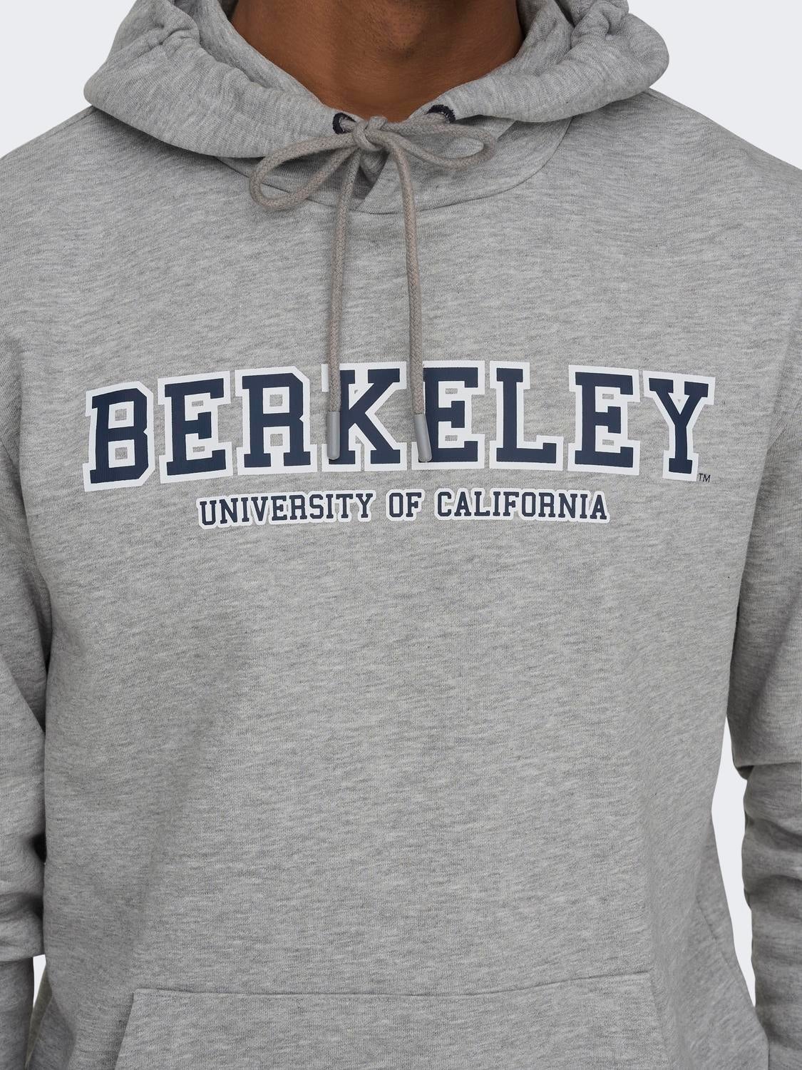 ONSBERKELEY Sweatshirt Light Grey Melange
