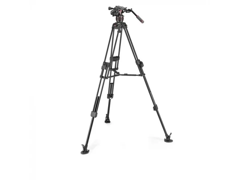 Manfrotto Nitrotech 608, 3 ben, Sort, 173 cm, 6,1 kg