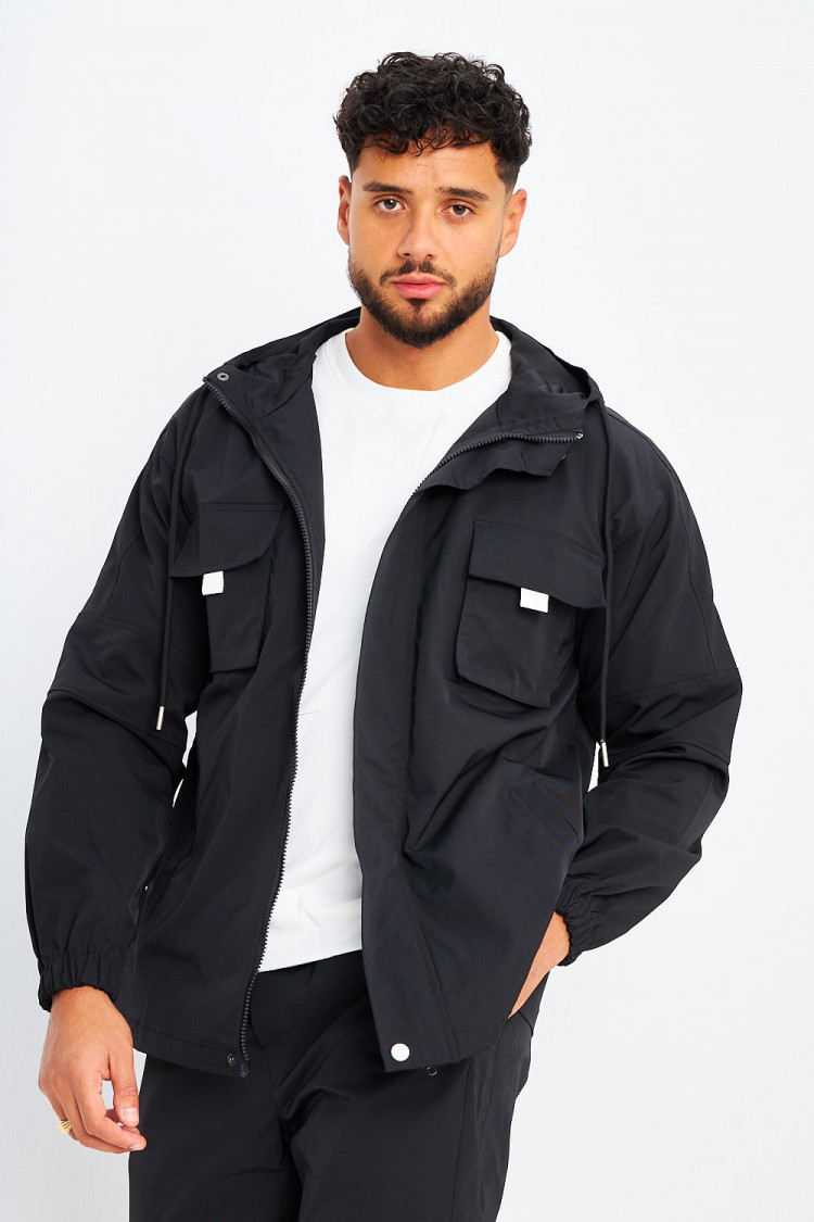 Ensemble de jogging veste + pantalon noir