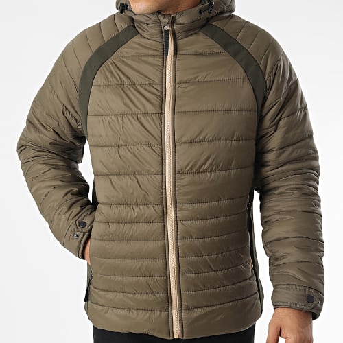 Doudoune Capuche AGL023 Vert Kaki