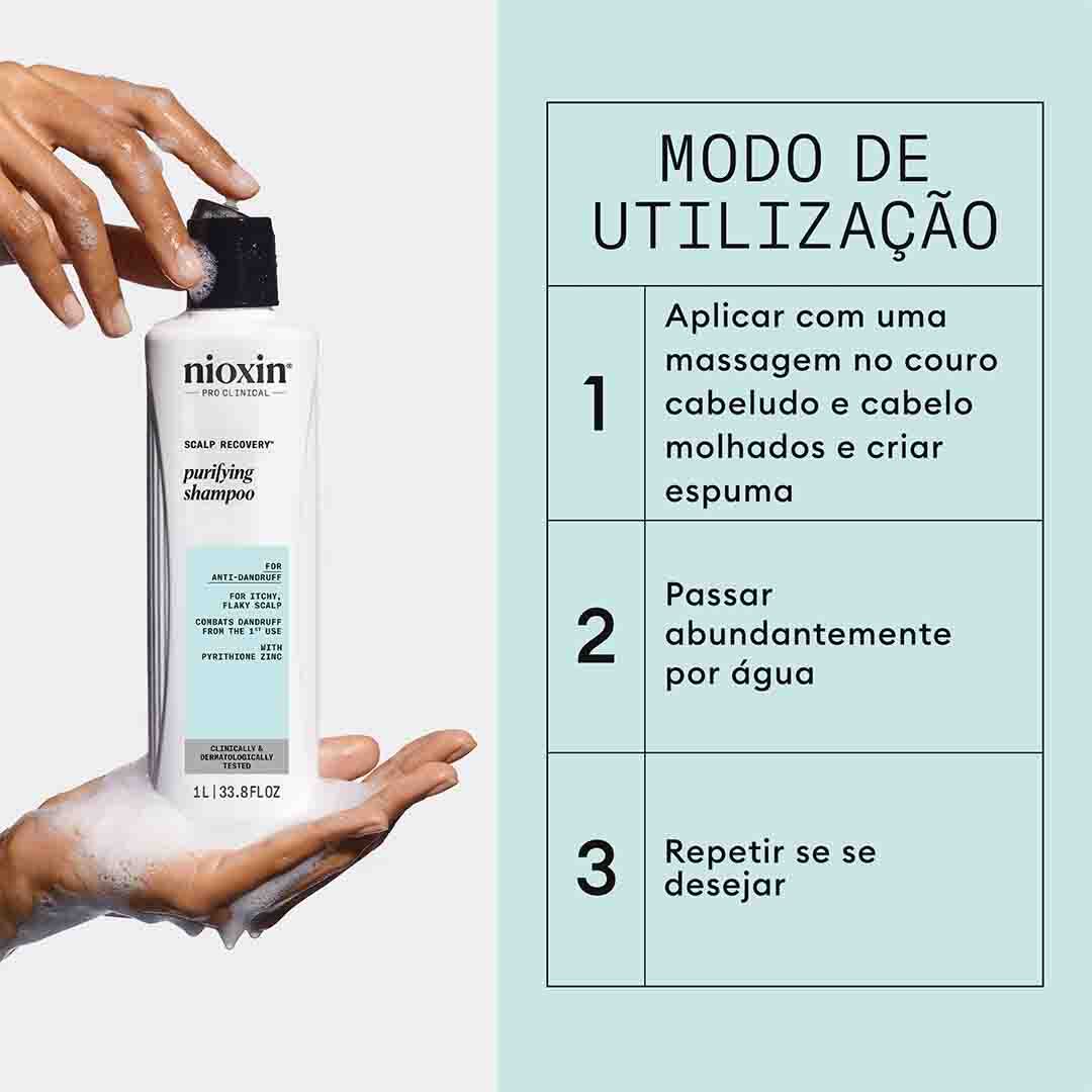 Nioxin Scalp Recovery Champô Anti-Caspa - 200ml