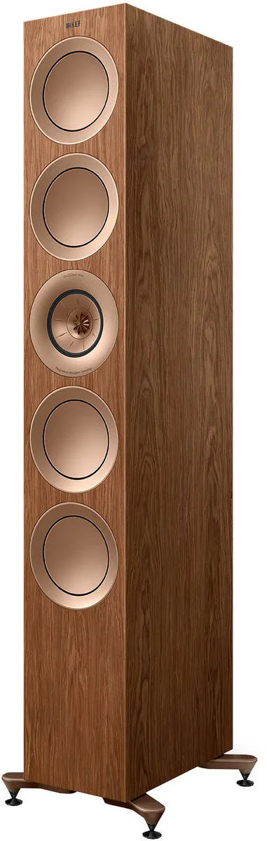 KEF R11 Meta Noyer Clair (la paire) Enceintes colonne