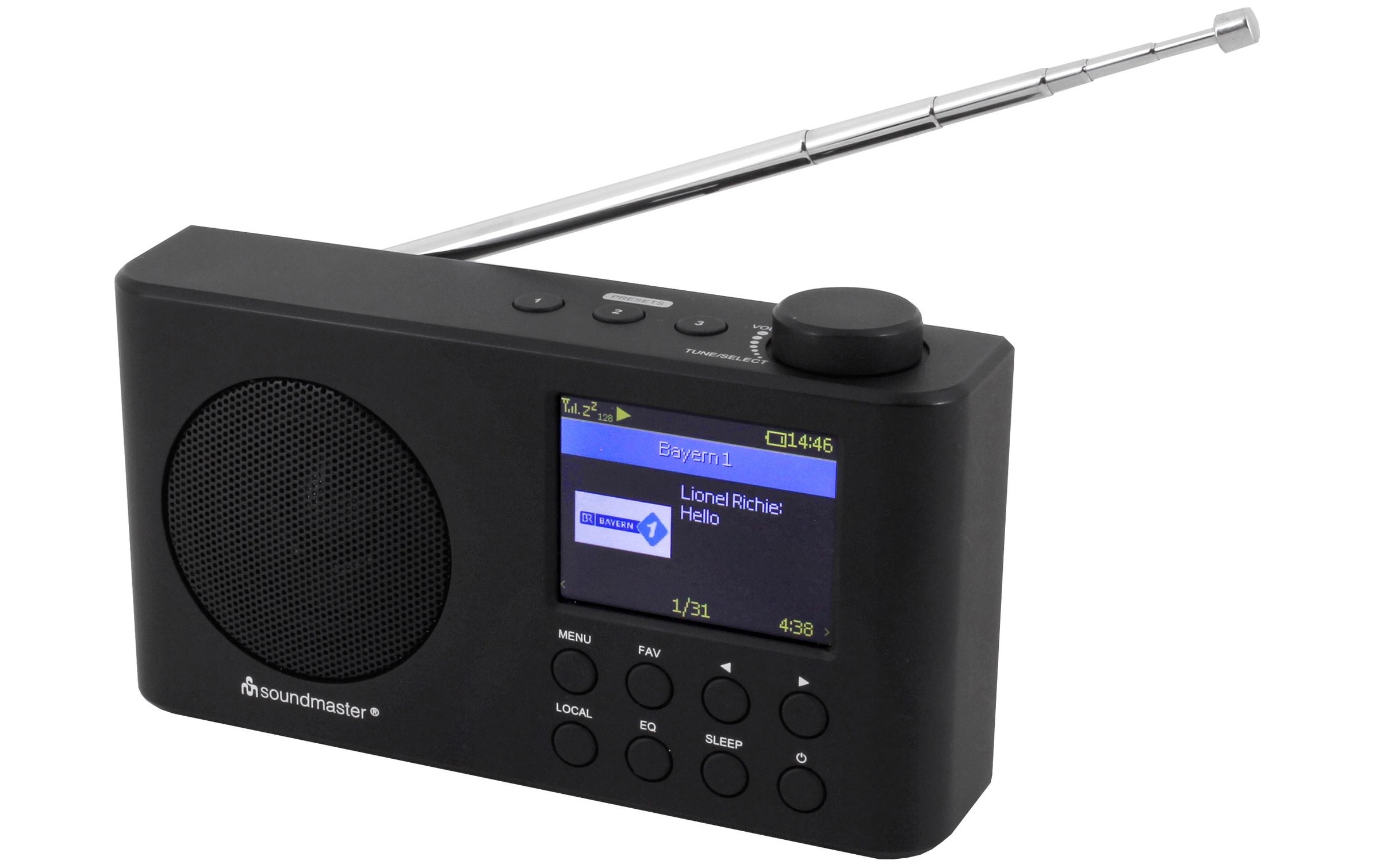 Soundmaster Internet-Radio »Radio IR6500SW« (Bluetooth | WLAN Digitalradio (DAB+) | FM-Tuner | Internetradio )