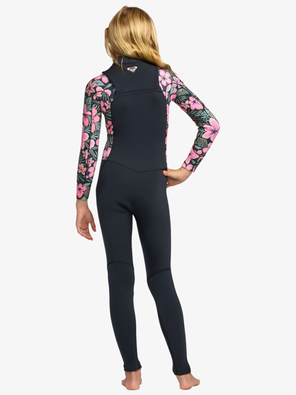 3/2mm Swell Natural Combinaison de surf zip poitrine Rose Fille 8-16 ans