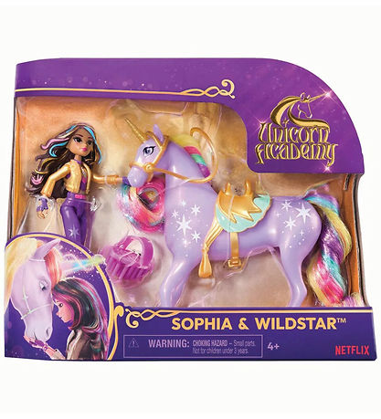 Unicorn Academy Spielfiguren - 13,5 cm - Sophia & Wildstar