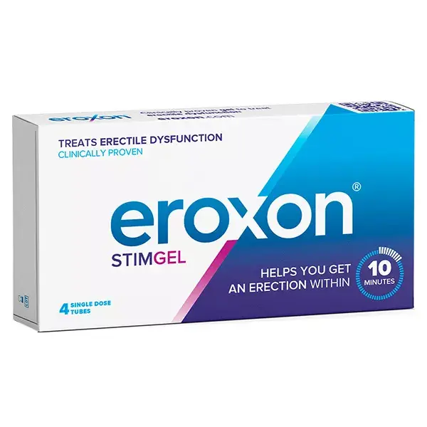 Eroxon Stimgel Gel Estimulante para Disfunção Erétil, 4 ampolas de dose única