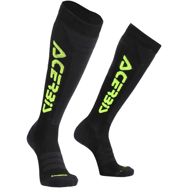 Acerbis - Chaussettes MX Winter Noir / Jaune