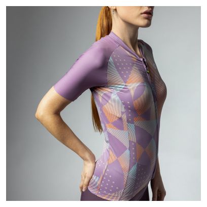 Maillot Manches Courtes Femme Alé Enjoy Violet