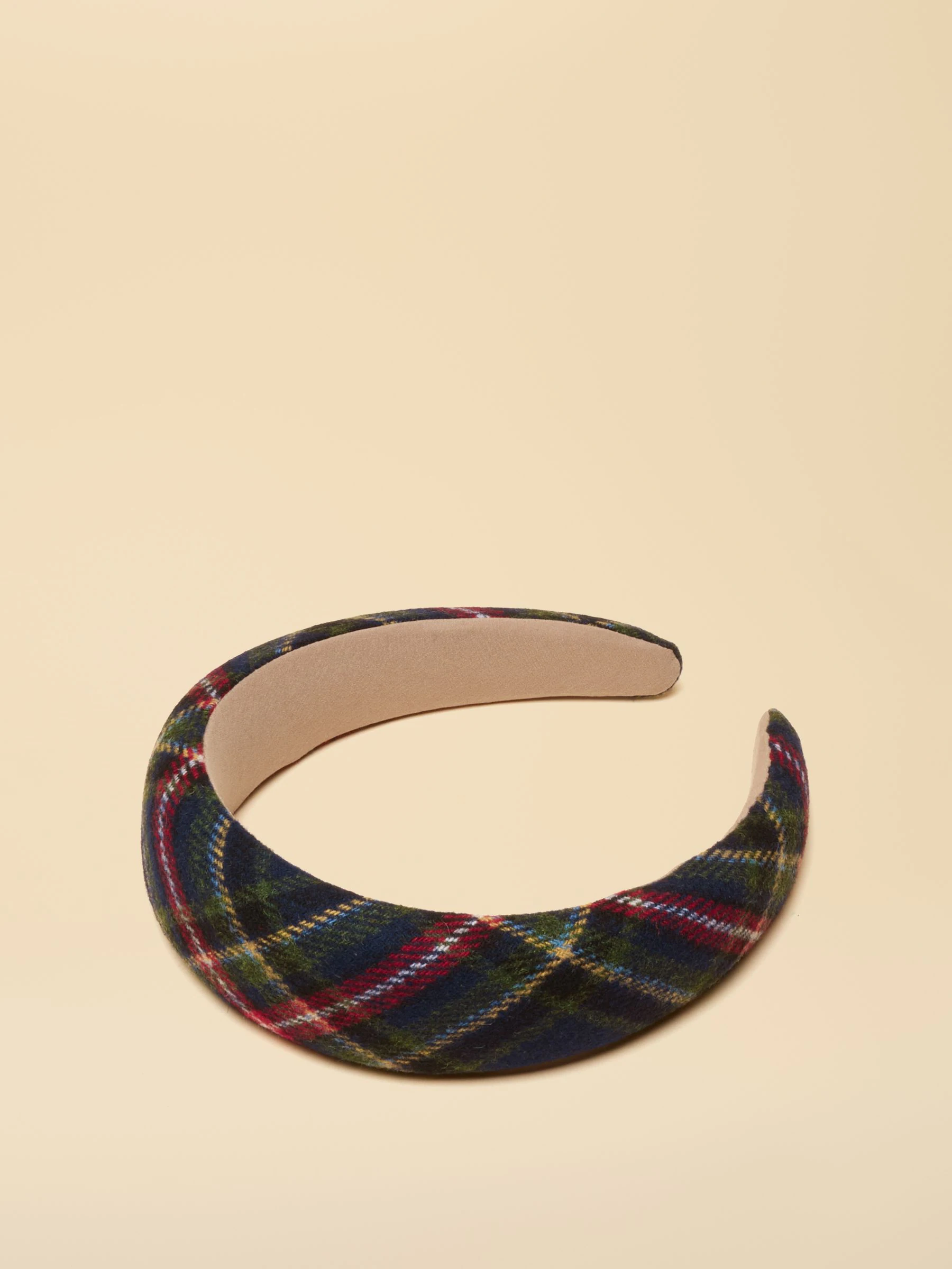 Groen/marineblauw - Joules Tessie Tweed Headband