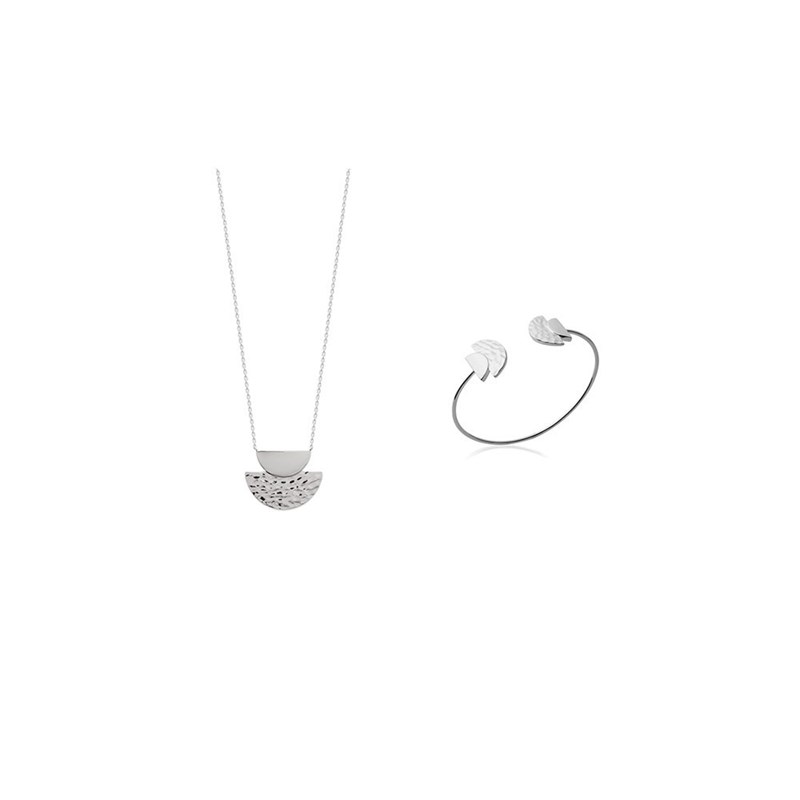 Collier Femme - Argent 925 - Longueur : 45 cm