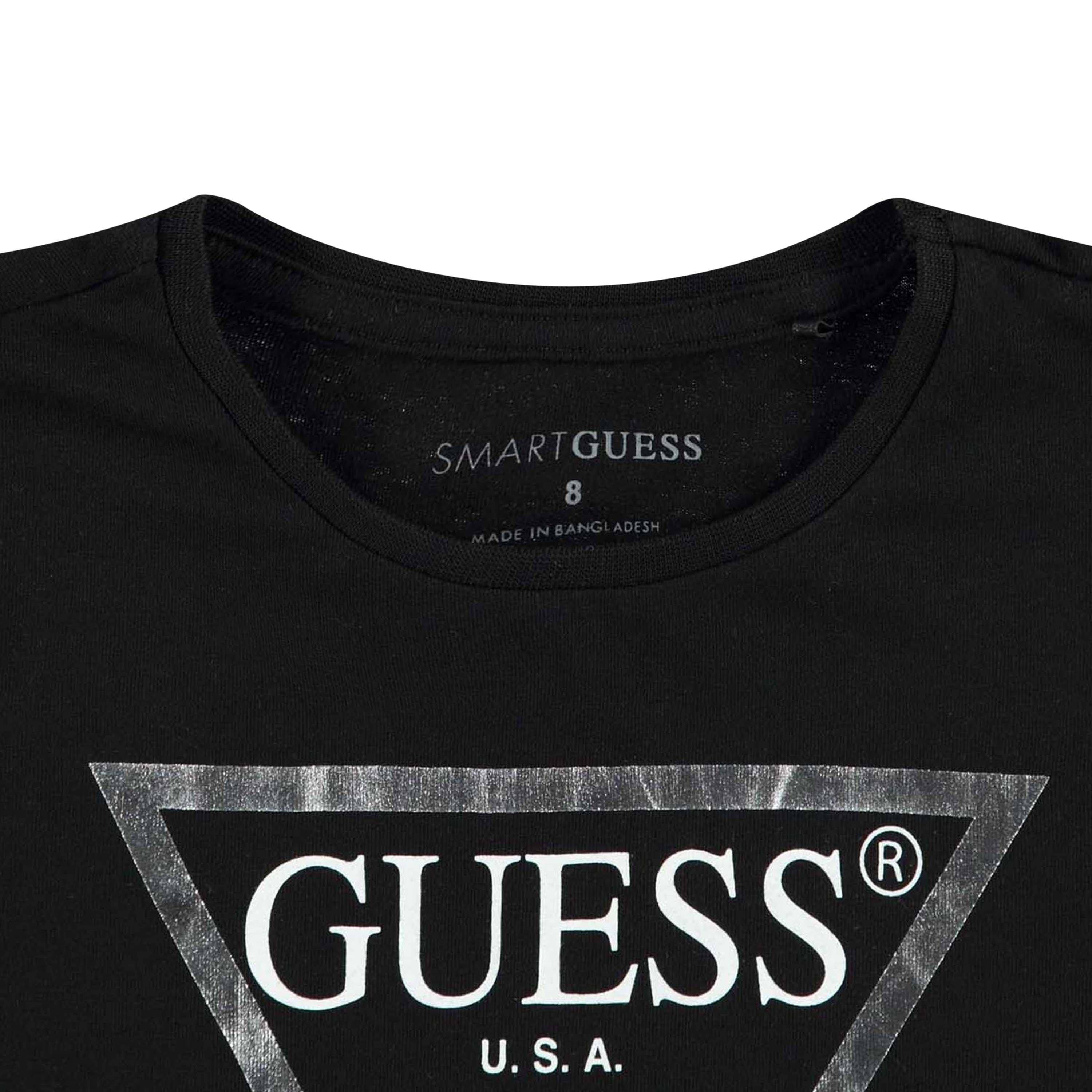 Guess Girls Core Logo T Shirt