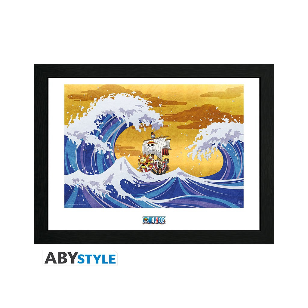 One Piece - Poster Encadré Thousand Sunny