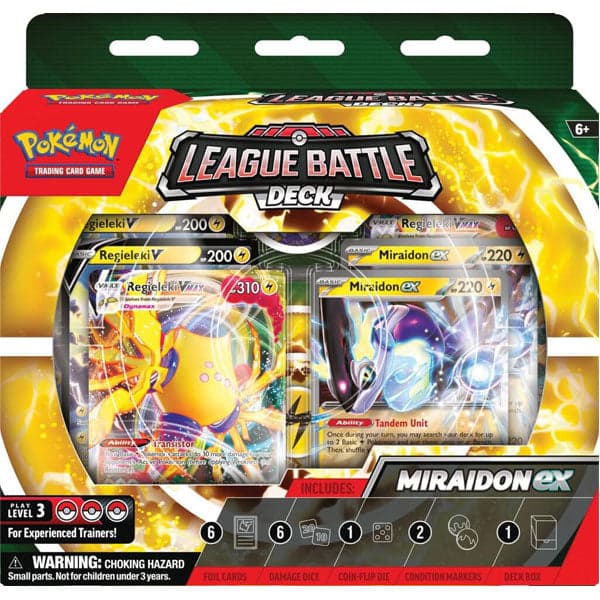 Pokemon League Battle Deck  Miraidon ex 2023