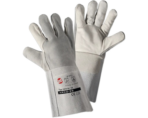 Arco-35 witte lashandschoenen, maat 10