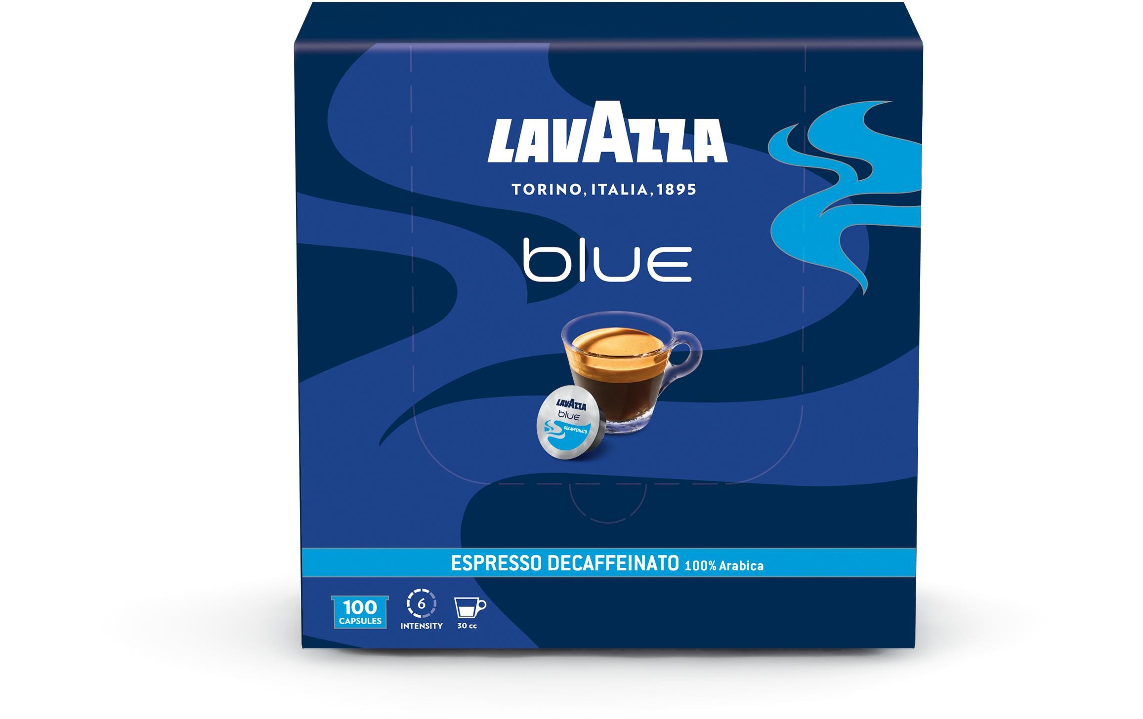 Kaffeekapseln Blue Espresso Decaffeinato 100 StückKaffeekapseln für das «Lavazza Blue» System