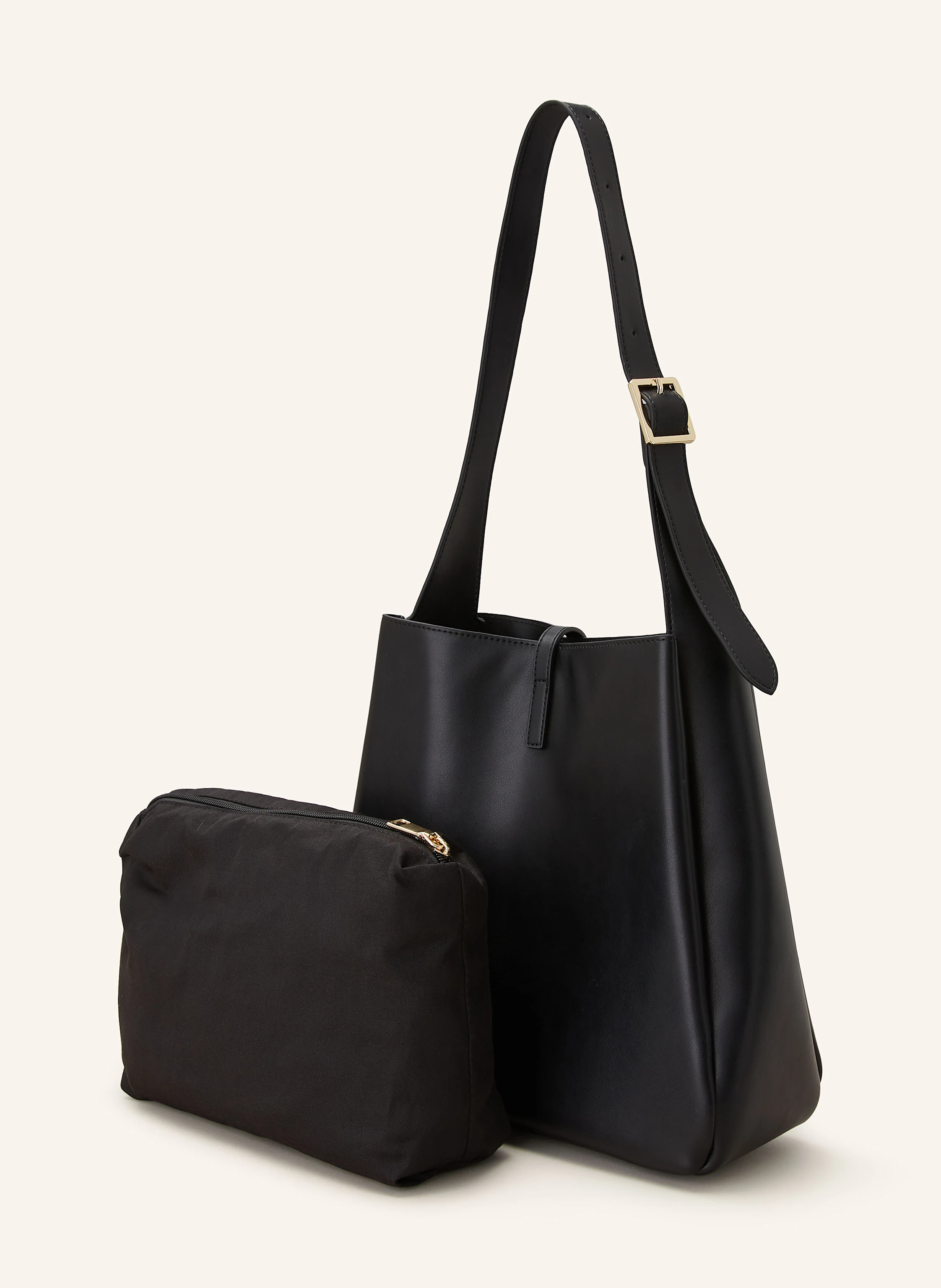SEIDENFELT Hobo-Bag mit Pouch