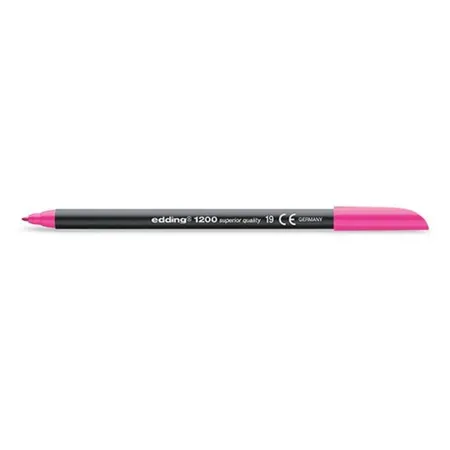 edding 1200 Fasermaler colourpen, 1mm, carmin