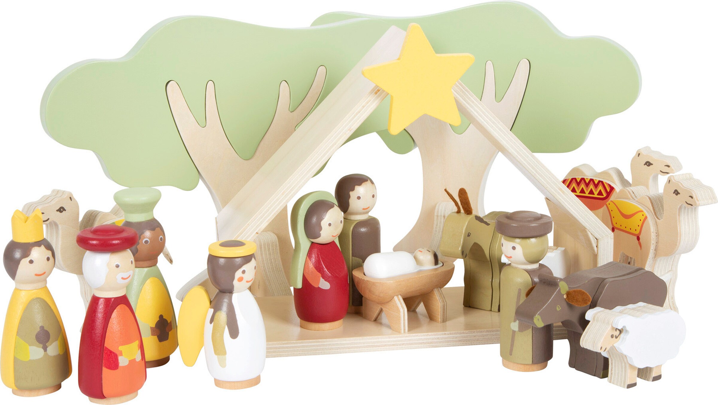 small foot Spielset Weihnachtskrippe