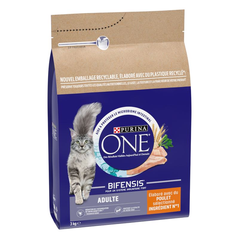 PURINA ONE Adulte poulet, céréales complètes à prix discount sur bitiba.fr