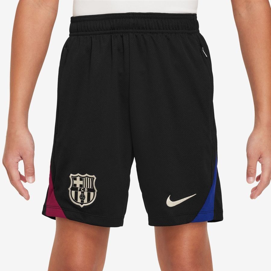 FC Barcelone Short d'Entraînement Dri-FIT Strike - Noir/Bordeaux Enfant