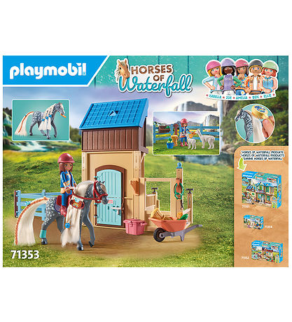 Playmobil Pferde des Wasserfalls - Amelia & Whisper m. Pferdebox
