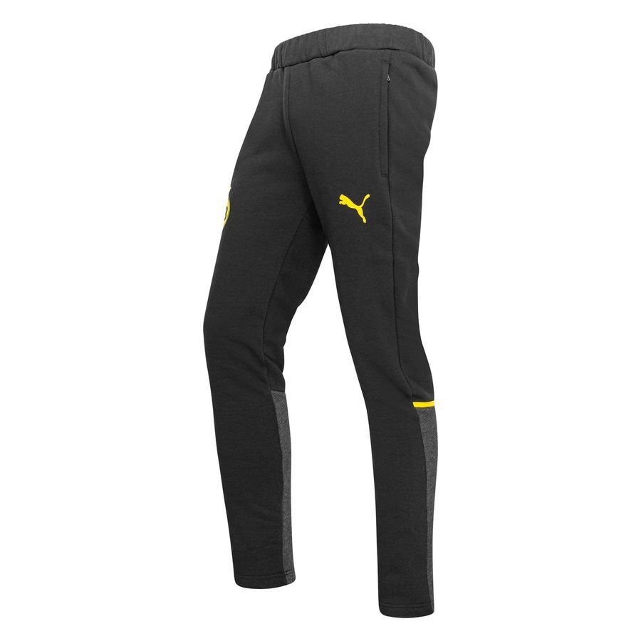 Dortmund Bas de Survêtement Casuals - Noir/Jaune