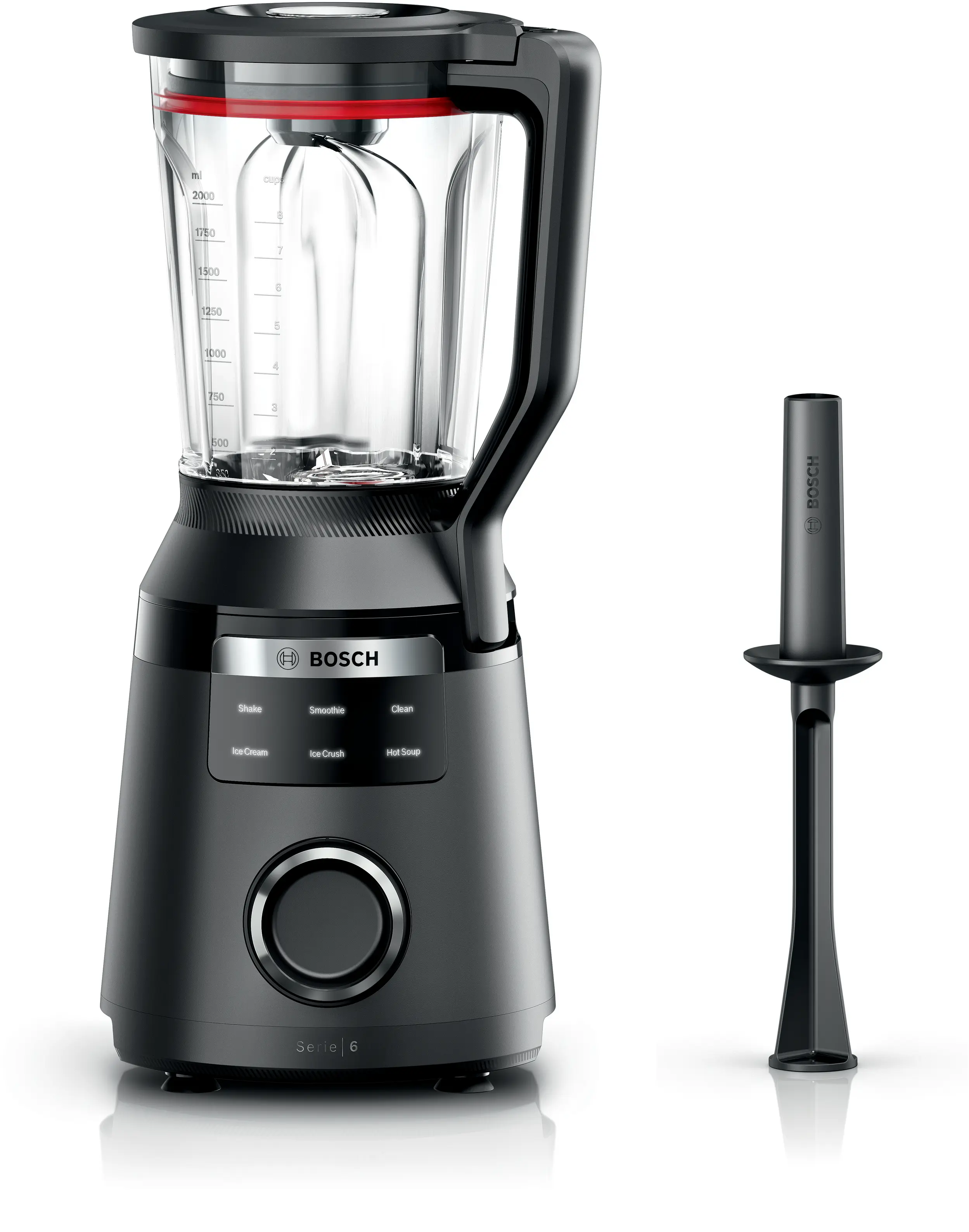 Serie 6 Blender met hoge prestaties VitaPower 1800 W Zwart