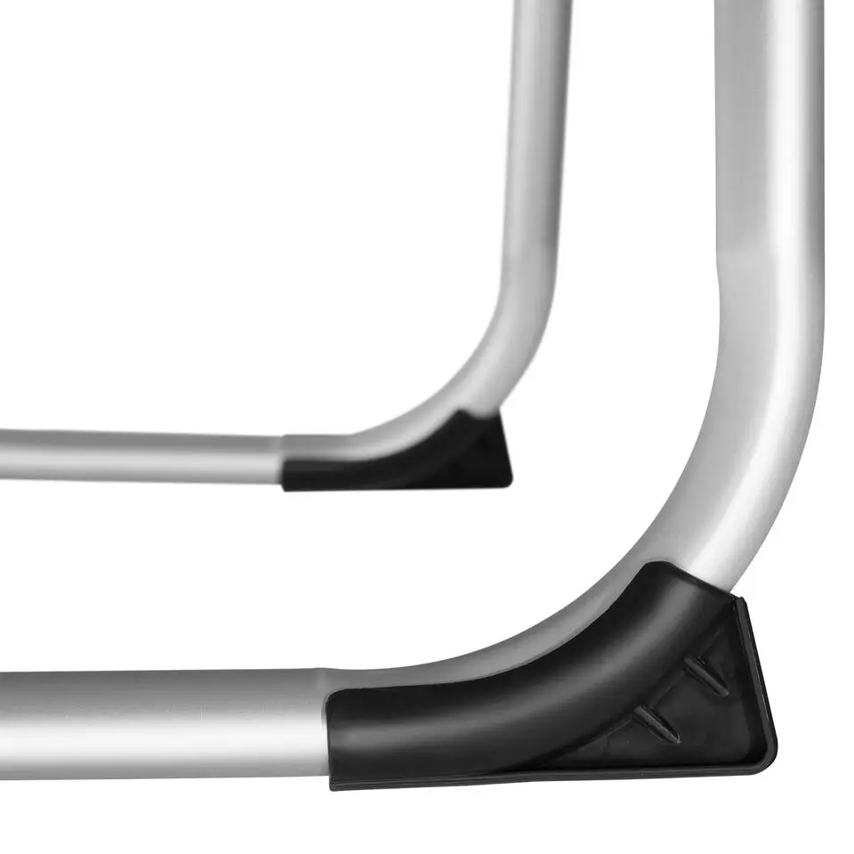 tectake Ligbed Lorella gestoffeerd, inklapbaar, Beige