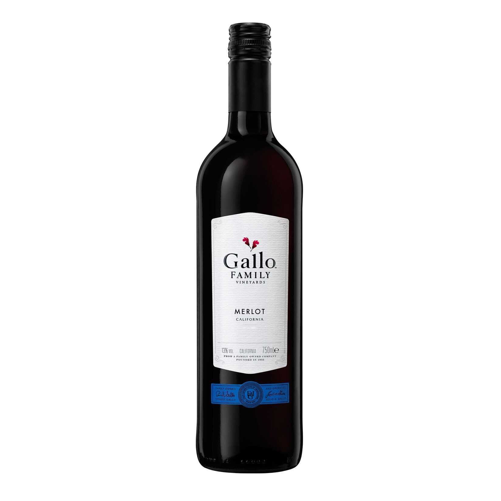 Gallo Family Vineyards Merlot 12,5 % vol 0,75 Liter