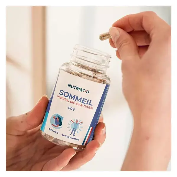 Nutri&Co Fórmula para Dormir: Auxilia no Sono e Reduz o Estresse, 60 cápsulas