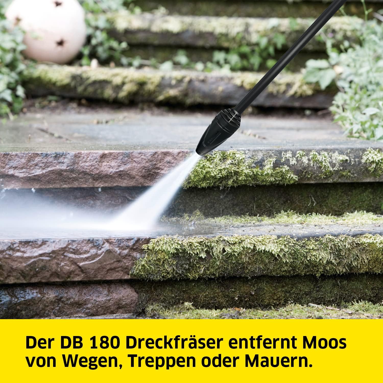 Nettoyeur haute pression Karcher K 7 Premium Smart Control Flex Home - 180 bars - 600 L/h - connecté - tambour enrouleur - brosse terrasse