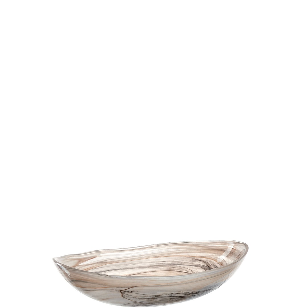 LEONARDO Schale 15 x 22 cm ALABASTRO Beige