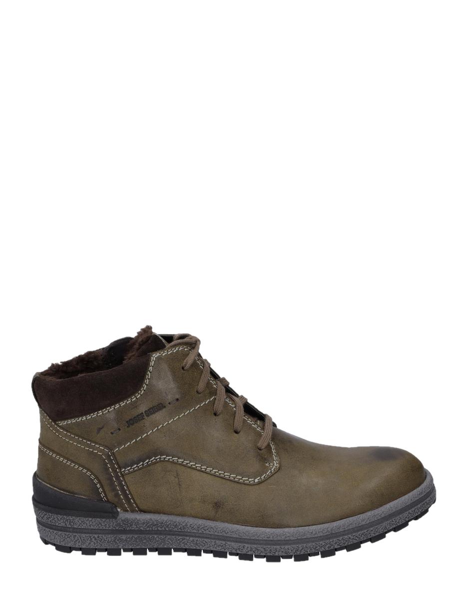 Stiefelette Emil 25, oliv-kombi