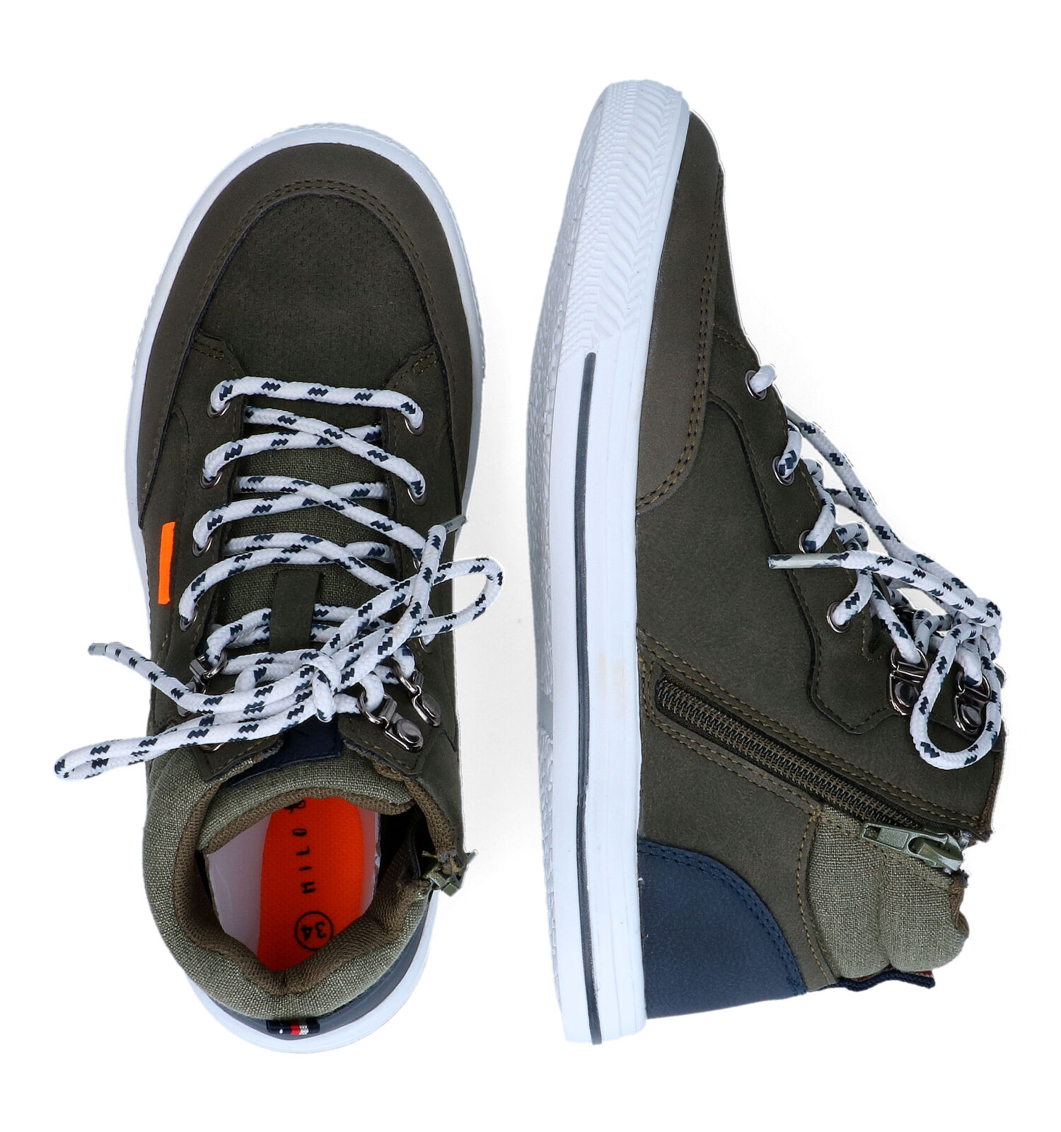 Hoge schoenen groen