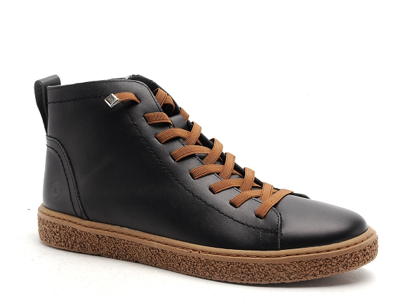 Kokoon boots bottine plates femme faustine noir