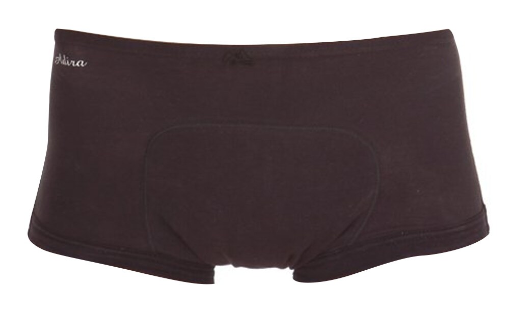 Adira Period Panty - Menstruation Inkontinenz Hot Pants in braun Gr. XXS