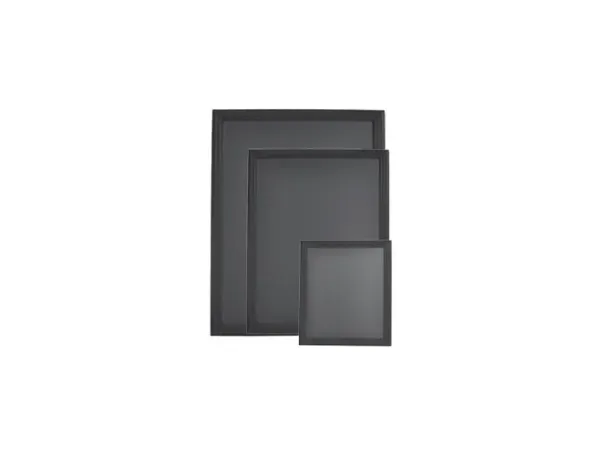 Securit® universal vægtavle i sort (L)