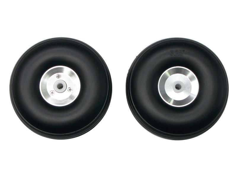 OEM Flugmodellrad mit Alufelge 83 mm, 2 Stück Räder für Modellflugzeuge