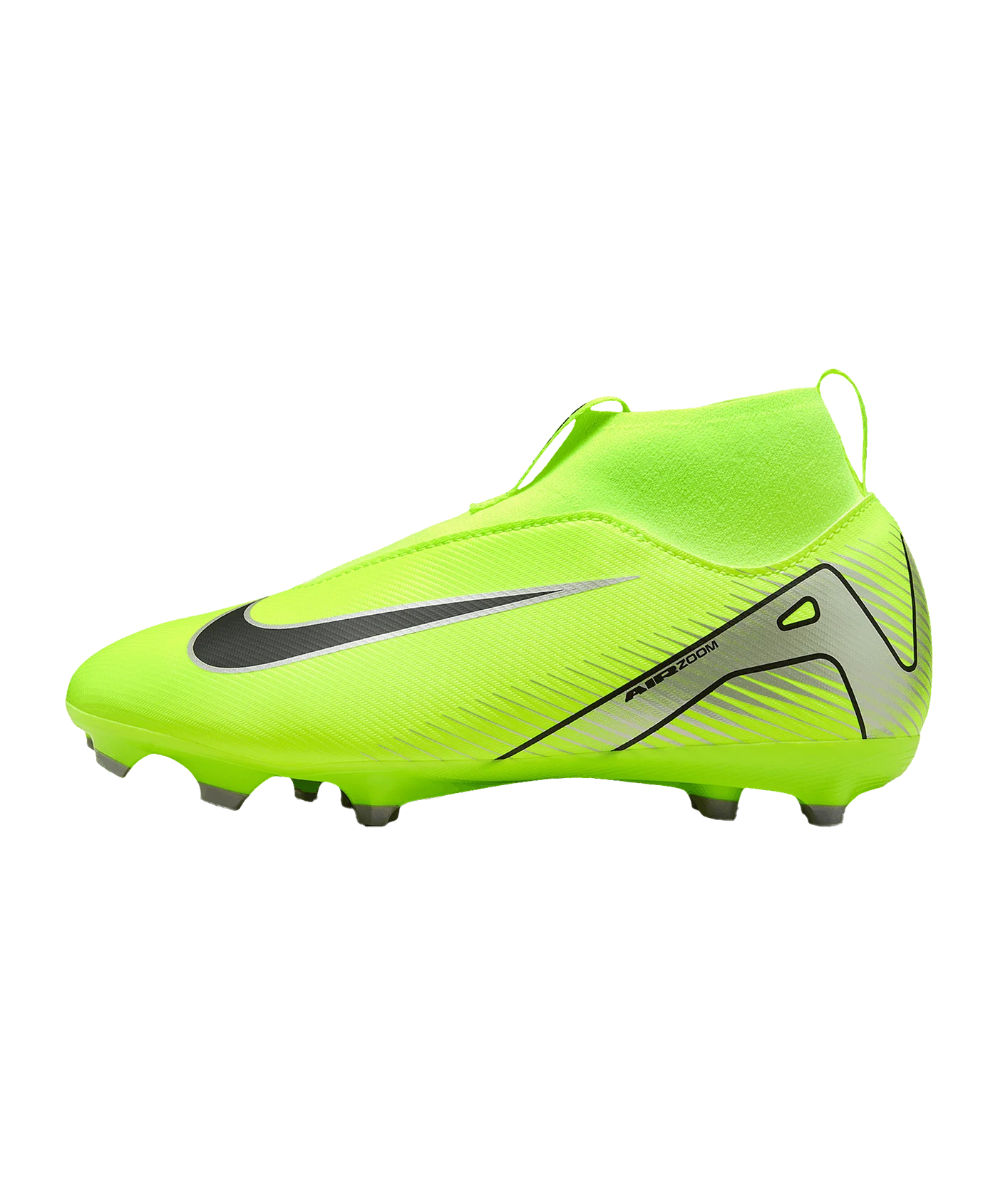 Nike Jr Air Zoom Mercurial Superfly X Academy FG/MG Mad Voltage Kids Gelb Schwarz F700
