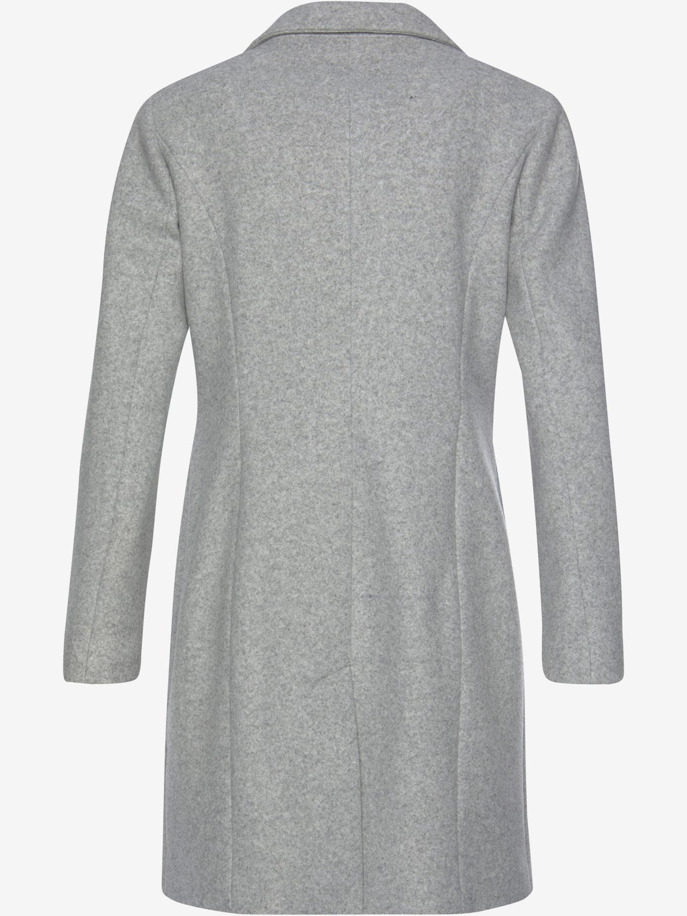 Manteau long, grand col à revers