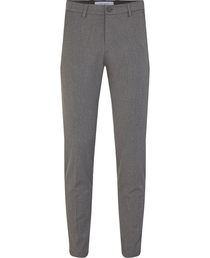 Les Deux Como Reg Suit Pants Grey melange