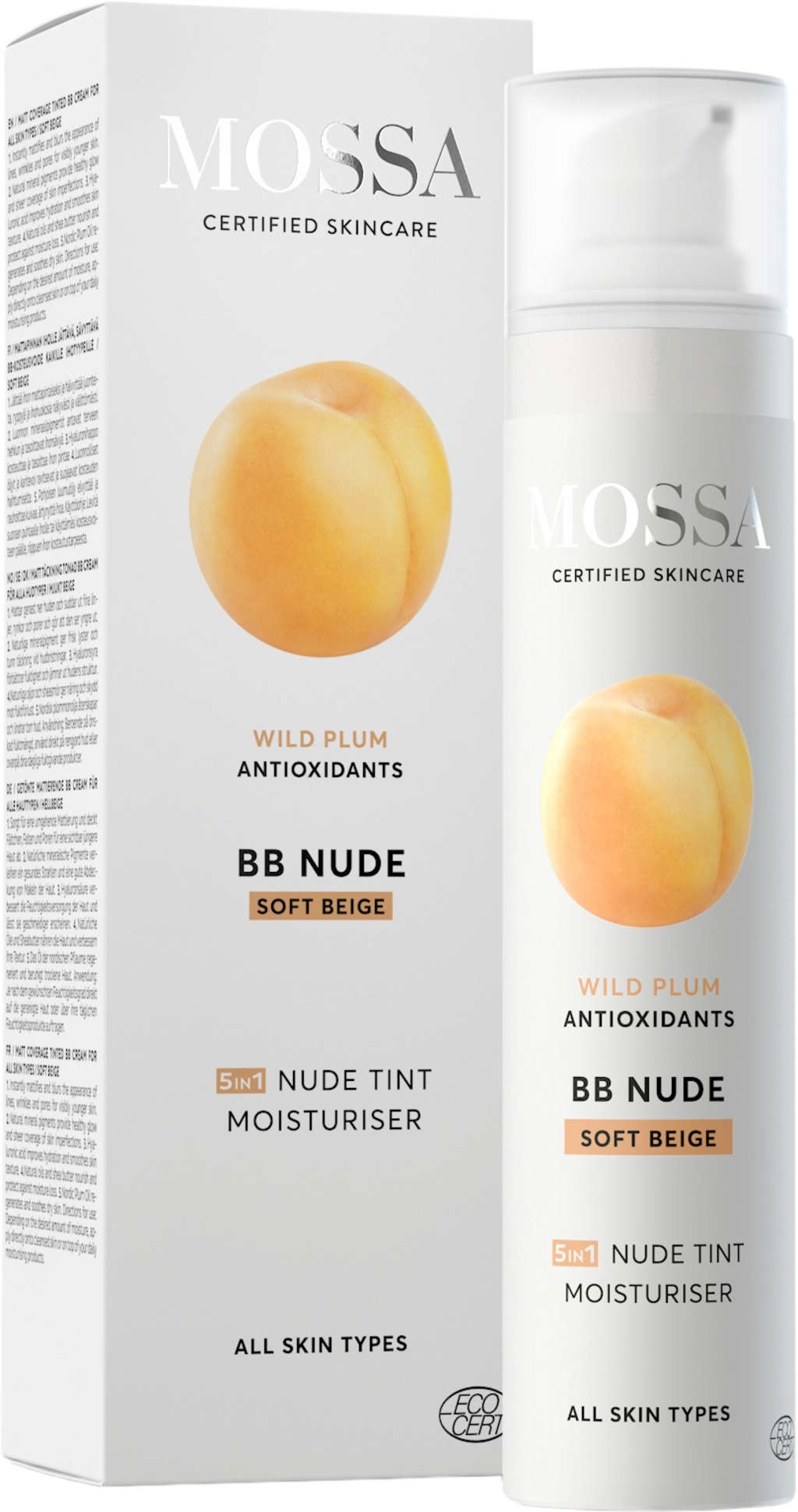 MOSSA  BB Nude 5-in-1 Tint Moisturiser, 50 ml