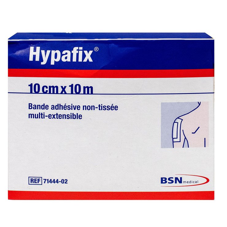 Hypafix bande non tissée auto-adhésive 10cmx10cm