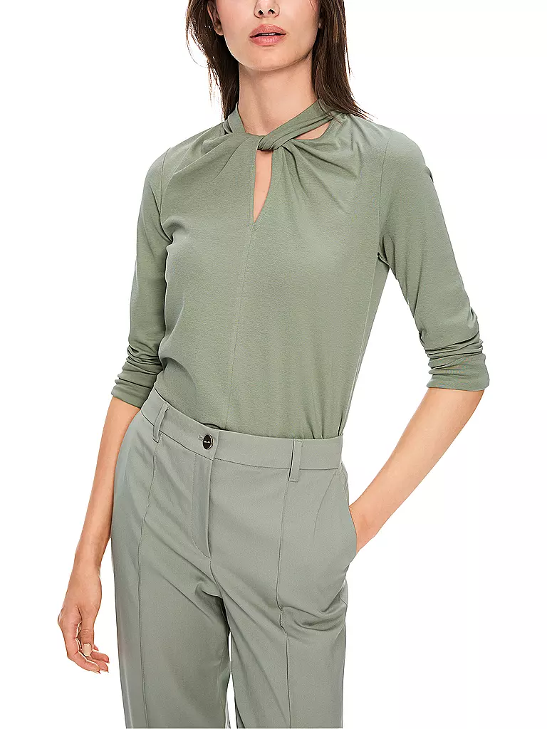 MARC CAIN Langarmshirt grün