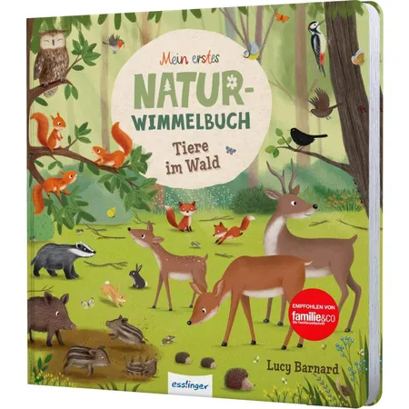 Esslinger Verlag Mein erstes Natur-Wimmelbuch: Tiere im Wald