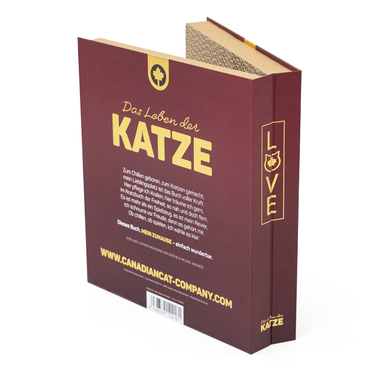 Canadian Cat Company Kratzbrett Das Kratzbuch