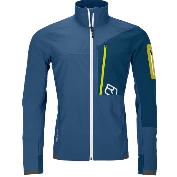 Veste softshell ORTOVOX BERRINO JACKET M MOUNTAIN BLUE