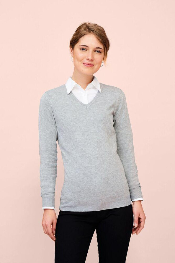 SOL'S 01711 - GLORY WOMEN Pull Col V Femme
