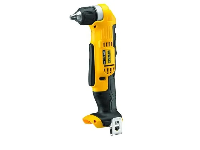 DeWALT DCD740N-XJ - Vinkelbor/skruemaskine - ledningfri - 360 W - 2-hastigheders - nøgleløs borepatron 10 mm - 33 N·m - intet batteri - 18 V - SOLO