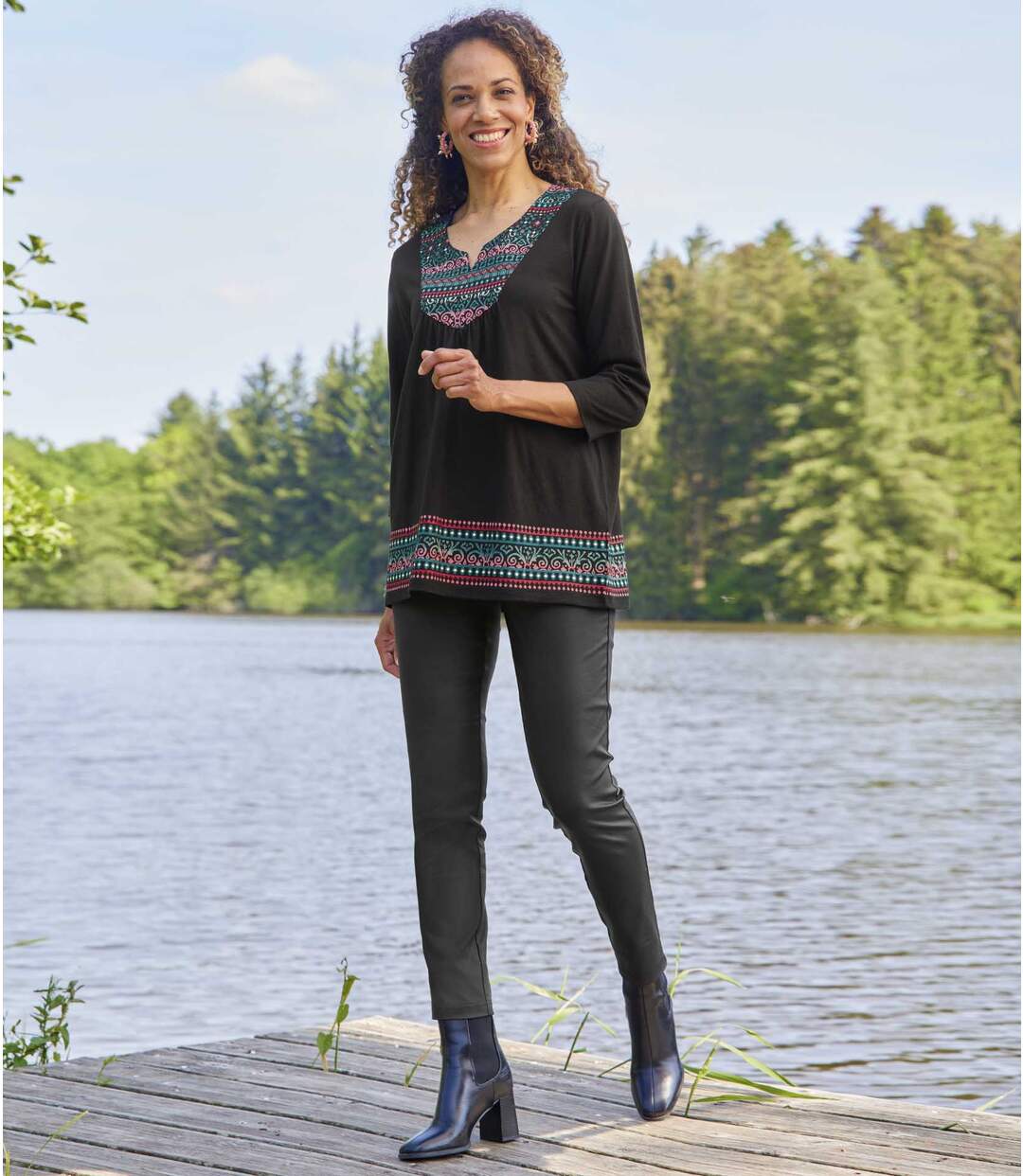 Pantalon Tregging Enduit